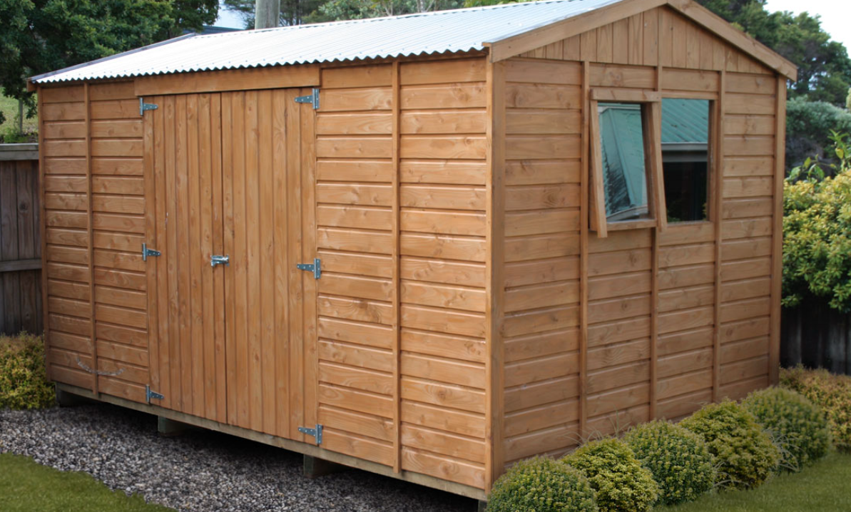 kitset wooden sheds in NZ