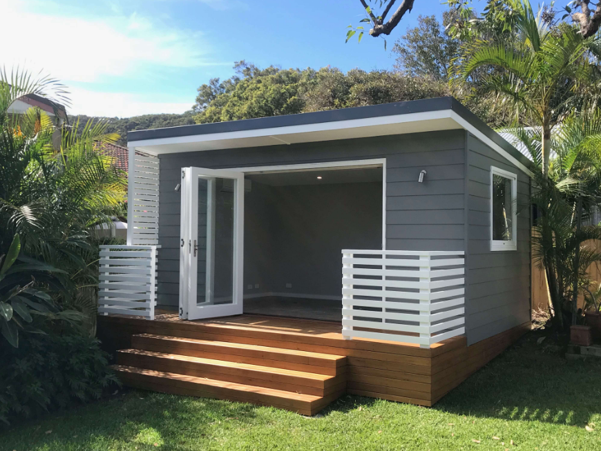 small outdoor garden shed