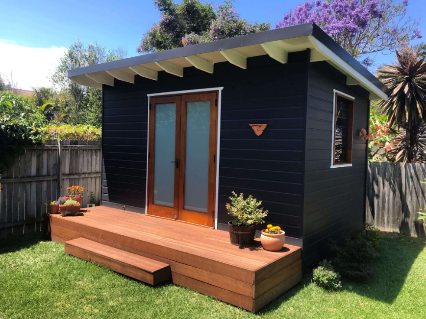 small outdoor garden shed
